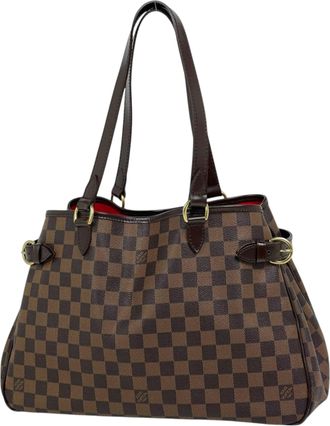 Louis Vuitton Brown Damier Canvas Tote Bag (Pre-Owned)