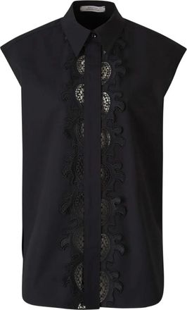 Dorothee Schumacher Kanten shirt - Zwart
