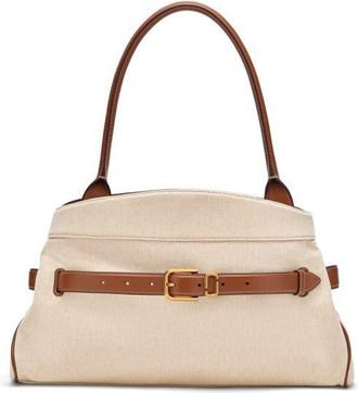 Marc Jacobs Dakota Canvas Satchel in Beige/argan Oil at Nordstrom