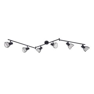 Lindby L&aacute;mpara De Techo piena En Negro Metal - Lindby