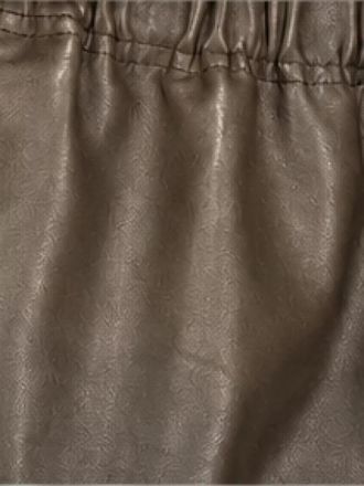 Rick Owens leather collared bomber jacket