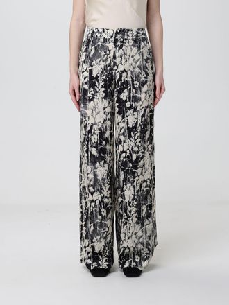 Pantaloni Torino Floral Print Viscose Palazzo Pants