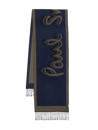 Paul Smith Men Scarf Faded Int Jacq