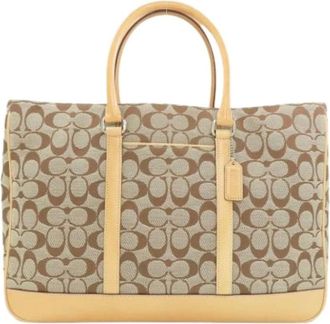 Coach Pre-owned Tote Bags, female, Brown, Size: ONE SIZE Pre-owned 6088 Tote bag