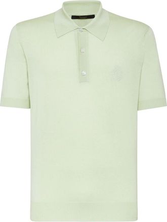 Billionaire Boys Club Pullover Polo-Neck SS Crest - Heren - Ronde hals truien - Groen - S - Katoen - Truien & Vesten