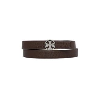 Tory Burch Accessoires, Dames, Bruin, XL, Leer, 1 Miller Omkeerbare Riem