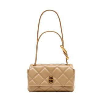 Marc Jacobs Quilted Mini Dual Shoulder Bag - female - Marc Jacobs - Shoulder Bags - Brown - ONE SIZE - Bags