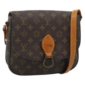 Louis Vuitton Pre-owned Vintage Monogram Shoulder Bag - Dames - Pre-owned - Bruin - Maat: ONE Size Leer