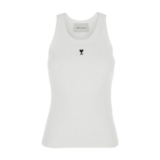 Ami Sleeveless Tops, female, White, Size: XS ADC Tank Top
