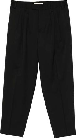 BRIGLIA 1949 Astorias trousers - men - Virgin Wool/Polyester/Cotton - 46 - Black