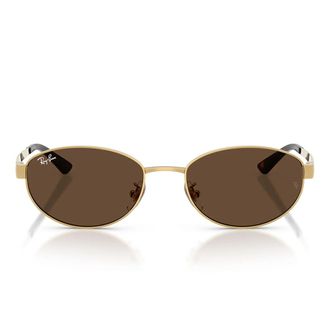 Ray-Ban Sunglasses Rb3774 D 001/73 Gold Arista/Dark Brown Unisex