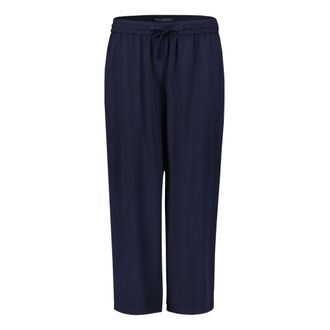 Betty Barclay Broeken, Dames, Blauw, 2Xl, Elastische taille broek met zakken