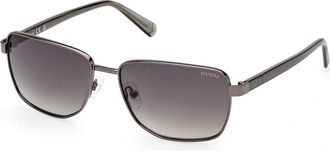 Guess GU00312 08B Mens Sunglasses Gunmetal Size 58