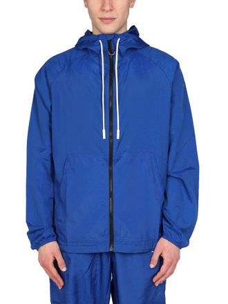 Marcelo Burlon Cross Print Windbreaker Jacket