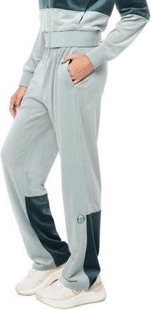 Sergio Tacchini Lina Velour Track Pant in Green Gables at Nordstrom, Size X-Small