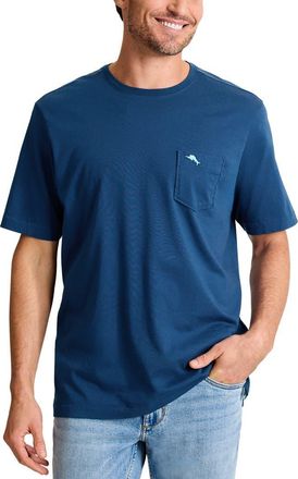 Tommy Bahama New Bali Sky Original Fit Pocket T-Shirt in Bering Blue at Nordstrom, Size Xxx-Large