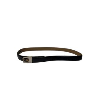 Dior Pre-owned Vintage Leather Belt - female - Dior Vintage - Vintage Belts - Black - ONE SIZE - Pre-owned