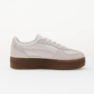 Puma Womens Palermo Vintage Sneakers In Feather Grey