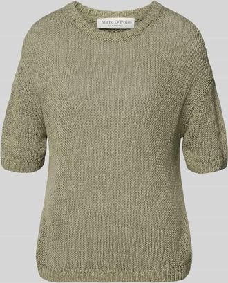 Marc O'Polo Loose Fit Pullover aus Baumwoll-Mix in Hellgruen, Gr&ouml;&szlig;e XL