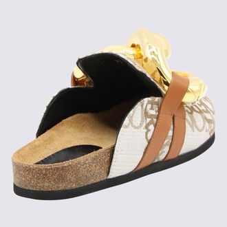 J.W.Anderson Womens Flat Shoes Beige _cover Tex Sole El