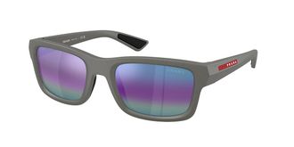 Prada PS B10SF Asian Fit 16X50Z Mens Sunglasses Grey Size 54