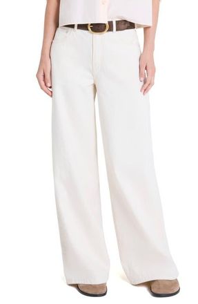 TWP Tiny Dancer Wide Leg Jeans in Natural at Nordstrom, Size 30