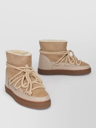 INUIKII leather snow boots