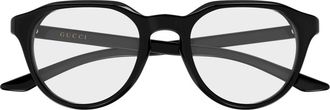 Gucci Glasses, unisex, Black, Size: 49 MM Gg2083O Optical Frame