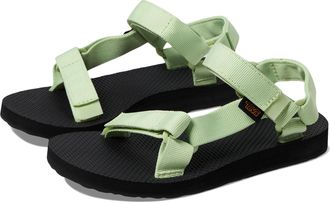 Teva Original Universal Sandals Reed Green Vegan Flip Flops UK Size 6
