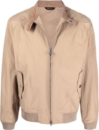 Barbour Brown Regular Bomber Jacket