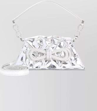 Mach & Mach samantha double bow shoulder bag