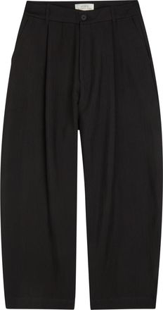 STUDIO NICHOLSON Ellis Barrel-leg Carpenter Trousers - Black - XL