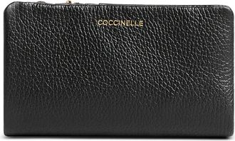 Coccinelle Portafoglio con zip - Nero