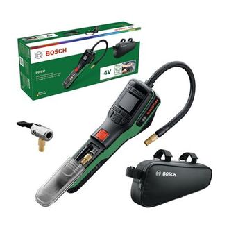Bosch Bomba De Aire Comprimido Inal&aacute;mbrica - Bosch - Pneo - Inflador De Neum&aacute;ticos (bicicleta, Coche, Moto) - Con Bolsa Para Bicicleta