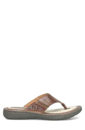 B&oslash;rn Corvo II Flip Flop in Tan at Nordstrom, Size 10