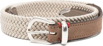 Eleventy Cintura intrecciata - Toni neutri