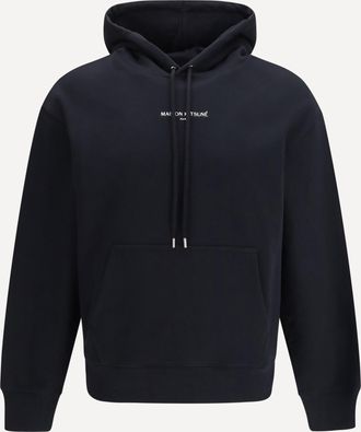 Maison Kitsun&eacute; Cotton Sweatshirt with embroidered logo Male M