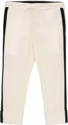 SAPIO wool tailored trousers - men - Cupro/Wool - 50 - White