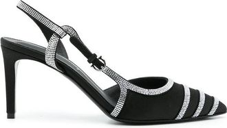 Ferragamo Ladies Black Heels, US Size 5