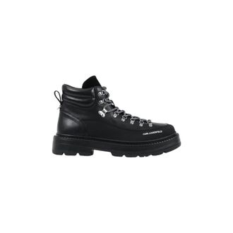 Karl Lagerfeld Miles Hiker Boot - Heren - Schoenen - Zwart - Maat: 45 EU Leer