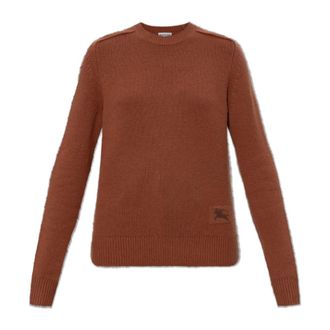 Burberry Dames, Truien, Bruin, Maat: XS Wol