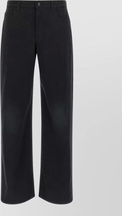 The Row eglitta straight jeans trousers belt loops