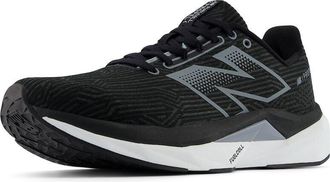 New Balance Mens FuelCell Propel v5 Running Shoes, Black/White/Steel, 9.5/M
