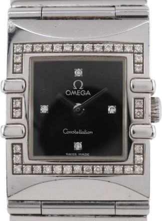 Omega Pre-owned Vintage Horloge - Dames - Vintage Horloges - Zwart - ONE Size - Vintage