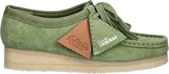 Clarks Wallabee - Shoes - Mujer - Verde - 36 EU