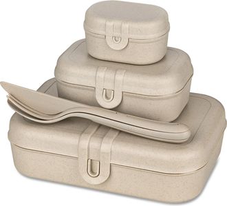 Koziol Pascal Ready Fiambrera Beige Moderna