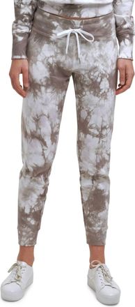 Calvin Klein Performance Tie Dye Jogger Pants In Beige