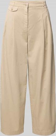 Cambio Cambio Wide Fit Hose mit Bundfalten Modell EREN in Sand, Gr&ouml;&szlig;e 32