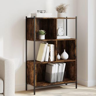 vidaXL Vidaxl - Estanter&iacute;a Madera De Ingenier&iacute;a Roble Ahumado 72x28x109 Cm