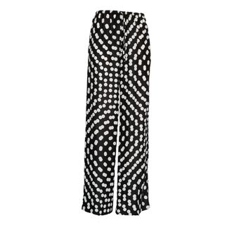 Dries Van Noten Wide Trousers, female, Black, Size: 2XS Wide Trousers